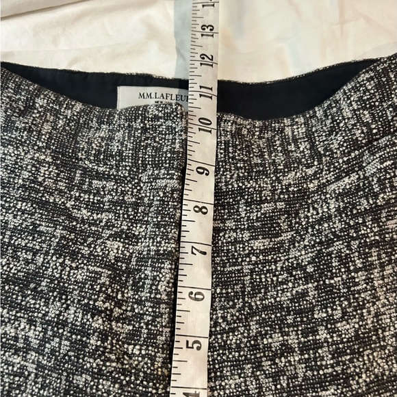 MM LAFLEUR The Pippa Pants Wide Leg‎ Boucle Gray Tweed Cropped 6 - Picture 14 of 16